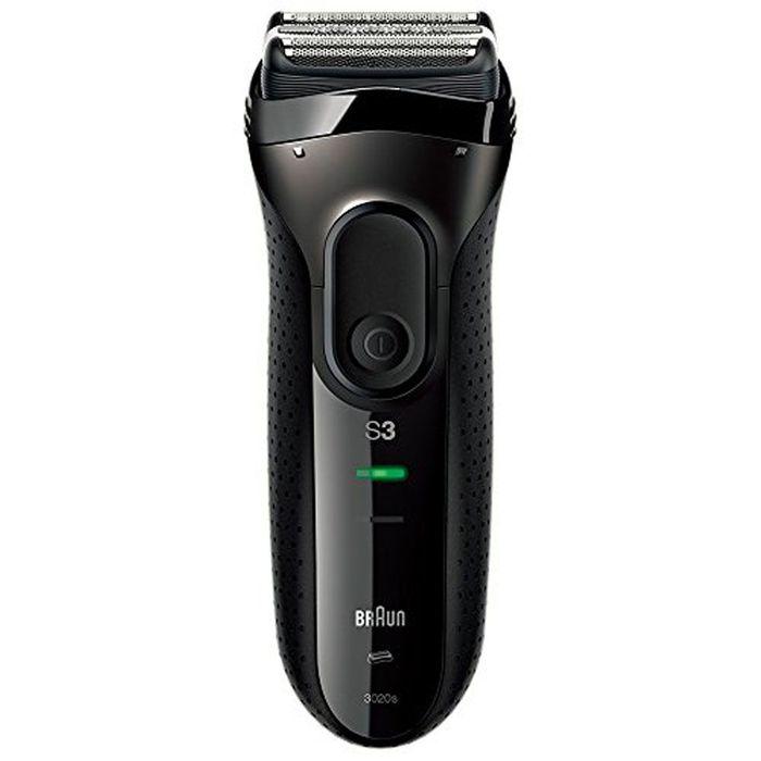 【数量限定】ブラウン  電動シェーバー  シリーズ3  3020S-B 3020S-B ブラック ビバホーム（Yahoo!・ビバホーム オンライン ヤフー店）