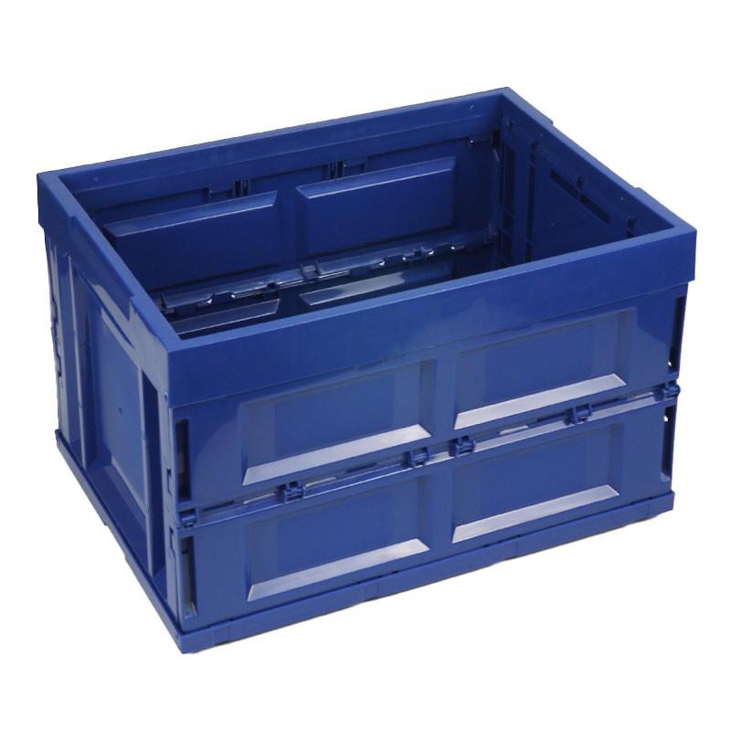 折り畳みコンテナ（大）ブルー ビバホーム : ビバホーム