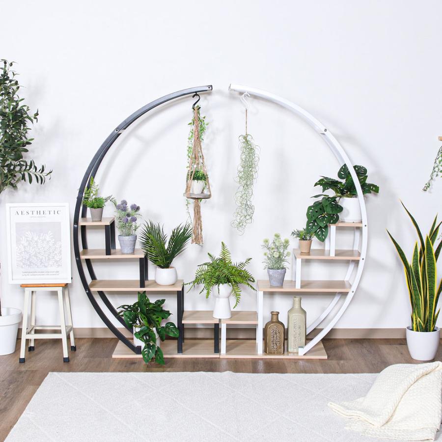 ディスプレイラックアーチ KT002 ブラック【メーカー直送 代引不可