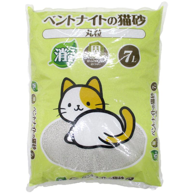 ベントナイトの猫砂 丸粒 7L ビバホーム : ビバホーム オンライン