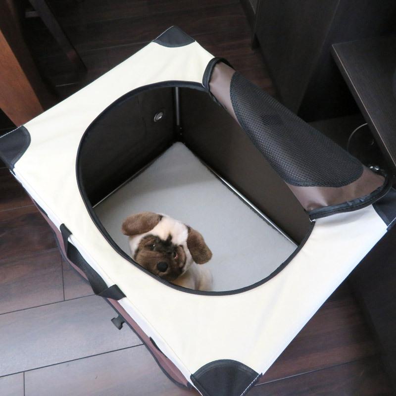 軽くて丈夫で持ち運びが便利なアルミ組立ケージ Sサイズ ビバホーム