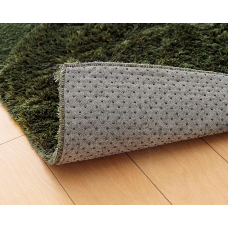 シャギー調ラグ　ラルジュ　グリーン　200Ｘ250ｃｍ【メーカー直送・代引不可】 ビバホーム_3