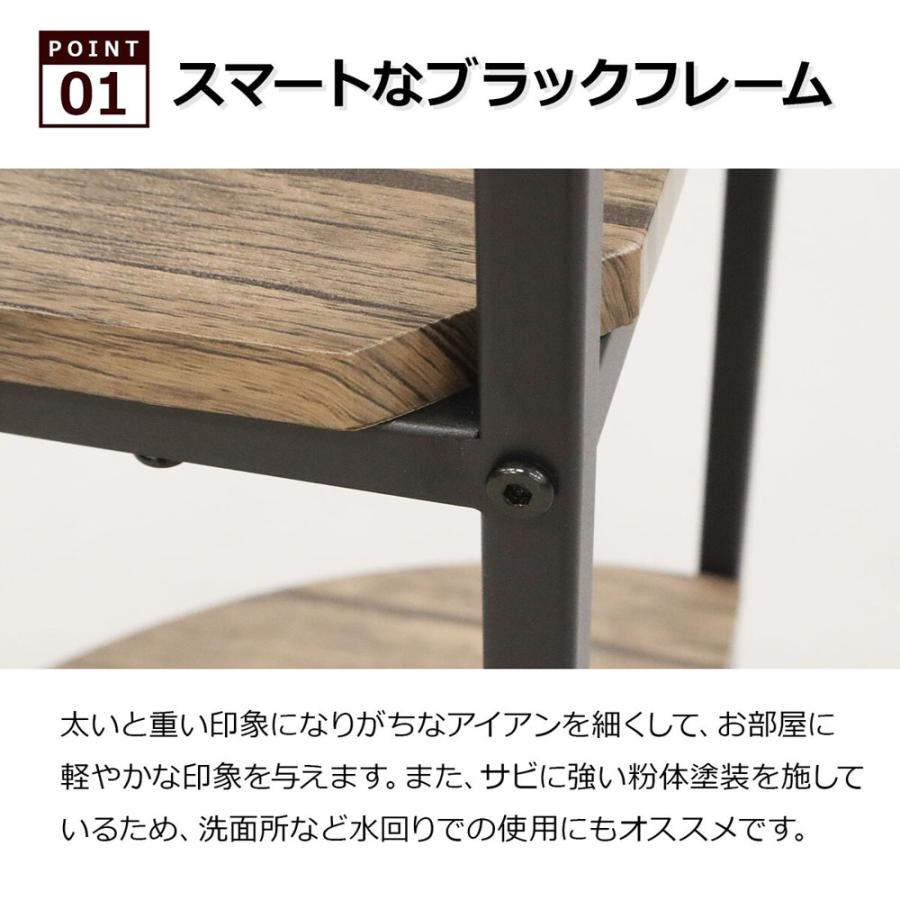 エイアイエス バルネ コーナーラック BRN-10CR ブラウン【メーカー直送