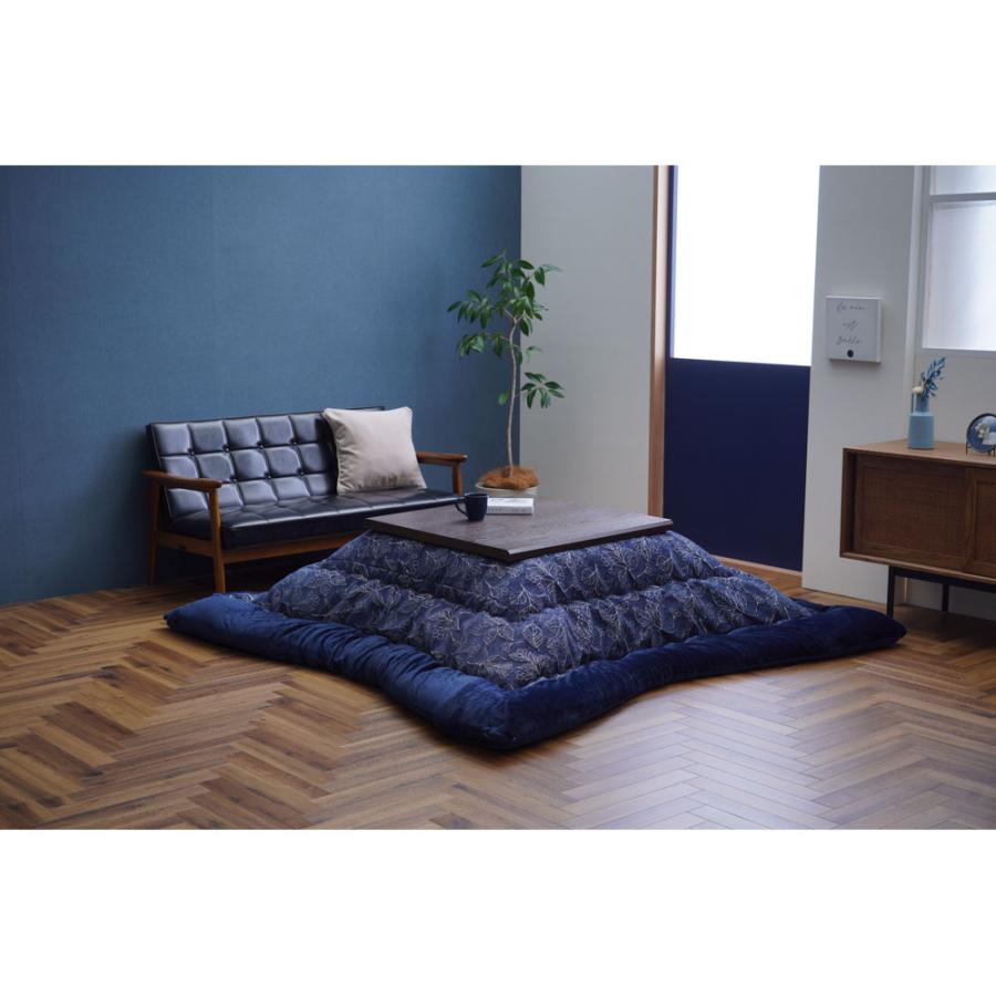 日本製こたつ布団 ブラン205X205CM NV【メーカー直送 代引不可