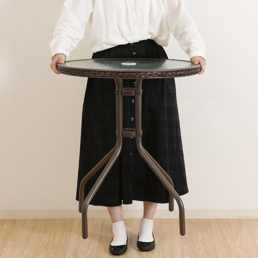 ガラステーブル flea marketさん専用 arflex】アルフレックス TONDO トンド ガラス コーヒーテーブル