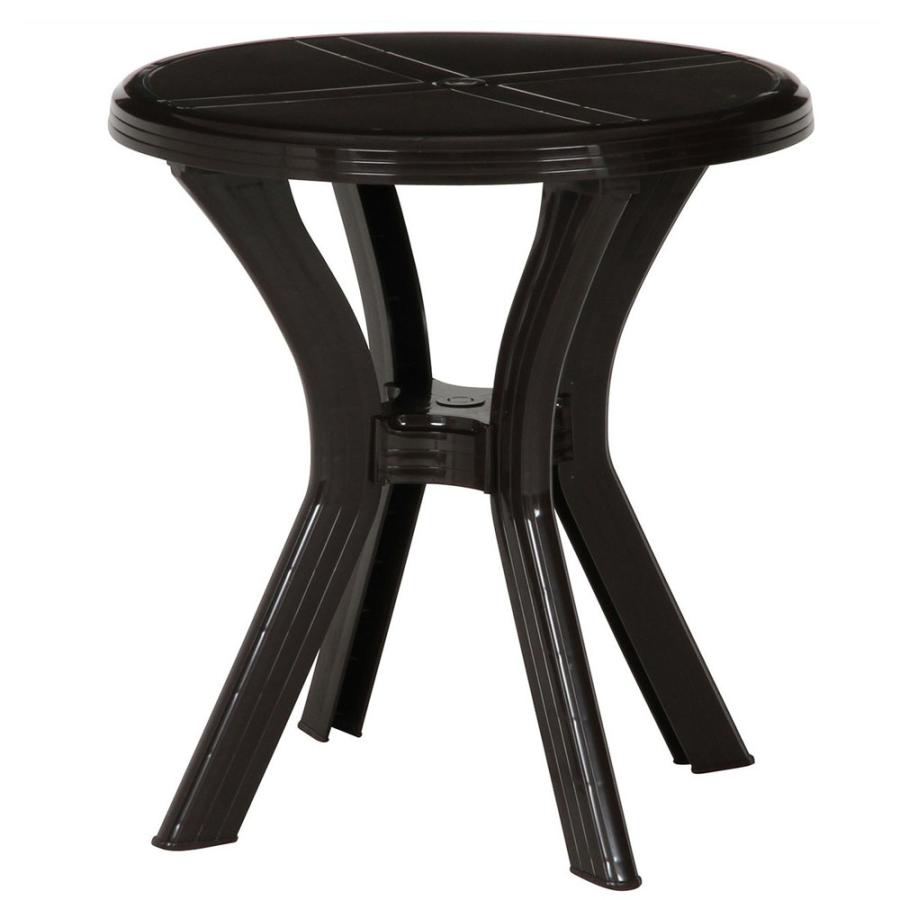 不二貿易 12279 PC ラウンドテーブル アンジェロ ブラウン メーカー直送 不二貿易 PC ラウンドテーブル アンジェロ ブラウン（12279