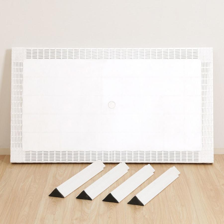 不二貿易 ステラ テーブル 80×140 ホワイト（12518）【メーカー直送 代