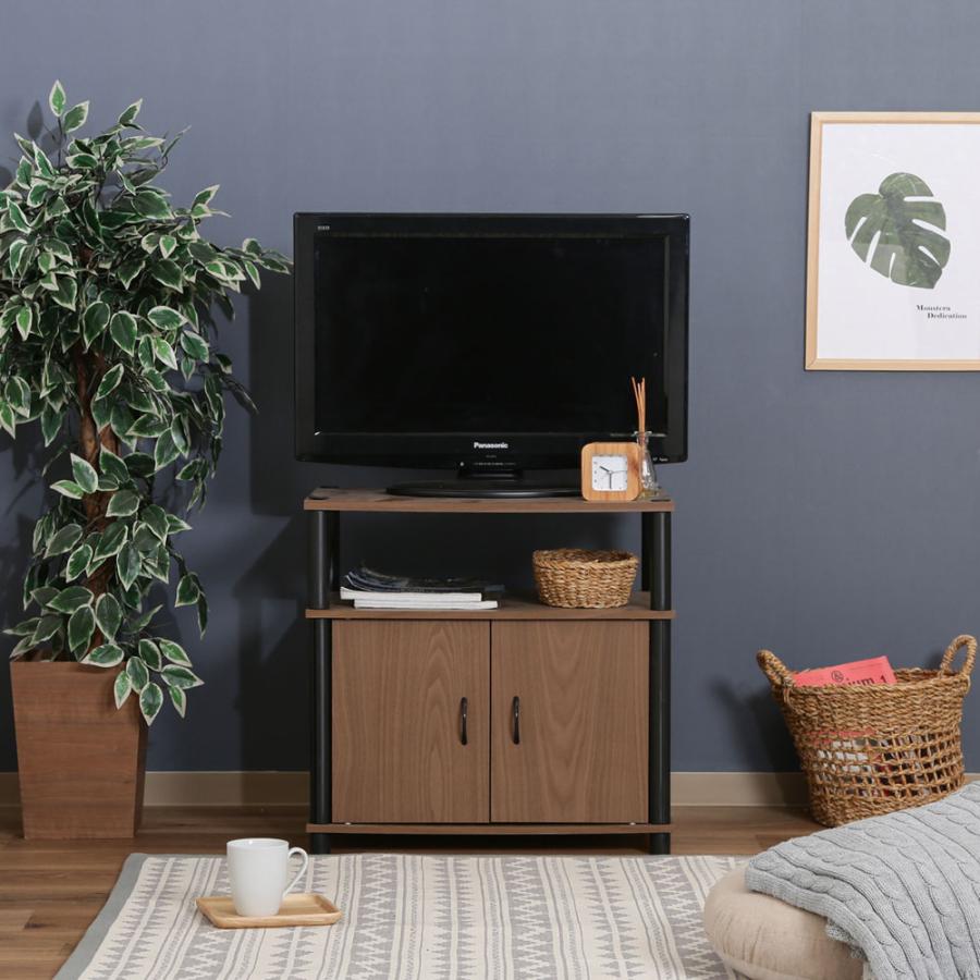 不二貿易 TVラック 60S BR【メーカー直送 代引不可】 家具