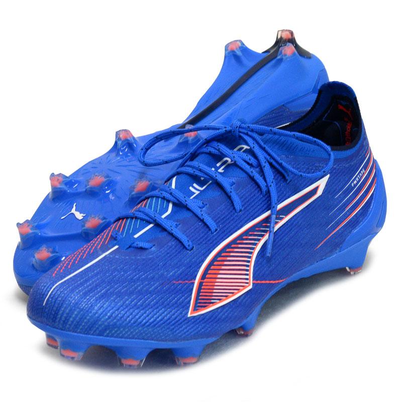 プーマサッカースパイク　ウルトラ6AG PUMA プーマ ウルトラ 6 アルティメット FG(ブルー×レッド) 108557 1