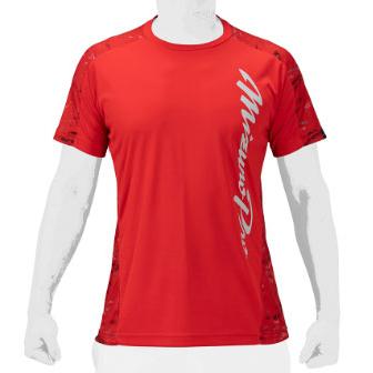 ミズノ MIZUNO  ミズノプロ グラフィックTシャツ (ユニセックス)  野球 ウェア トレーニング 練習 シャツ  24SS(12JABT74)｜vivasports｜05