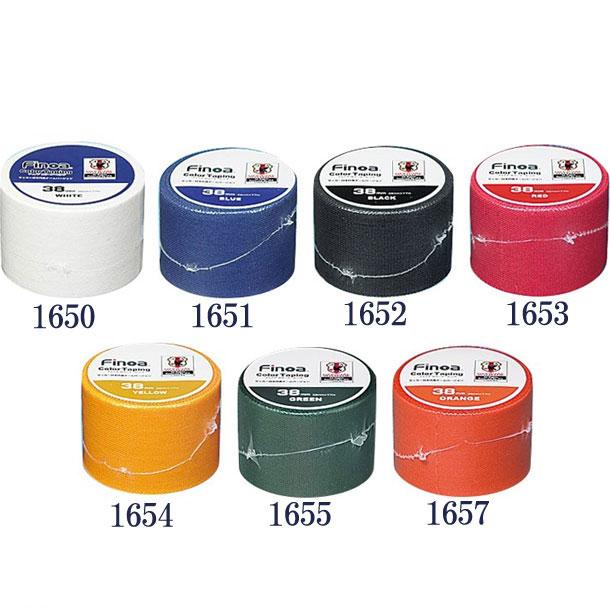 カラーテープ Finoa フィノアボディケアテーピング 固定用非伸縮 カラーテーピング18ss 1650 1 2 3 4 5 6 7 165 ビバスポーツ ヤフー店 通販 Yahoo ショッピング