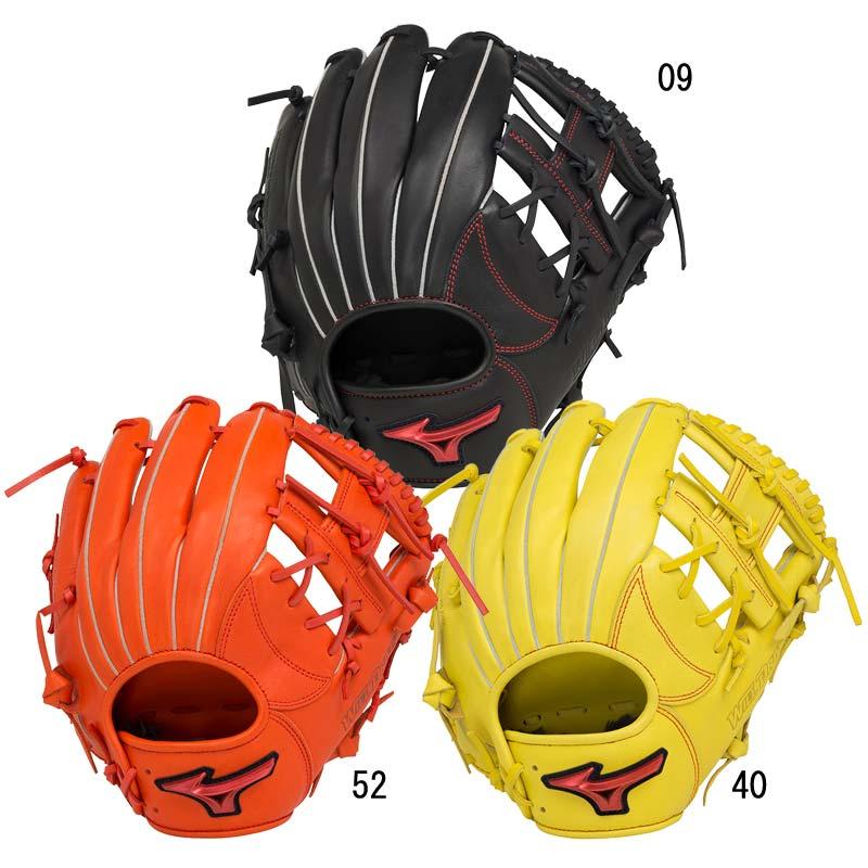 ミズノ MIZUNO 軟式用ウィルドライブ レッド 内野手向け 野球 一般