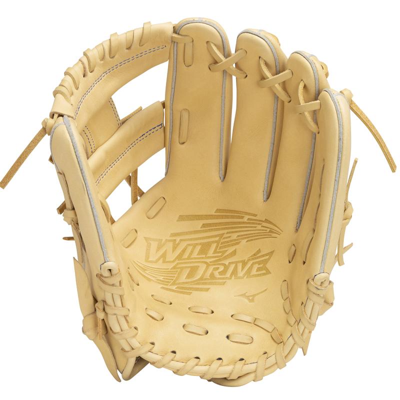 MIZUNO - ミズノ 軟式用WILLDRIVE BLUE 内野手手向け：大きさ9  ベースボール 押し並べて 軟式 グローブ 地球儀  25SS(1AJGR32903)