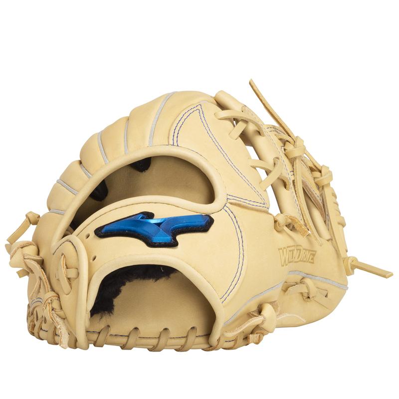 MIZUNO - ミズノ 軟式用WILLDRIVE BLUE 内野手手向け：大きさ9  ベースボール 押し並べて 軟式 グローブ 地球儀  25SS(1AJGR32903)
