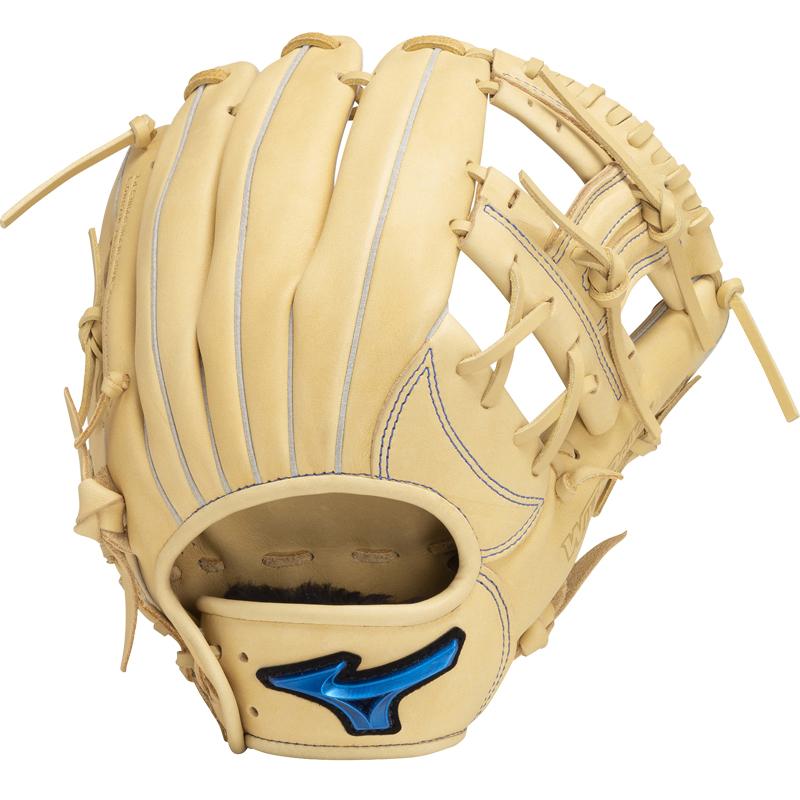 MIZUNO - ミズノ 軟式用WILLDRIVE BLUE 内野手手向け：大きさ9  ベースボール 押し並べて 軟式 グローブ 地球儀  25SS(1AJGR32903)