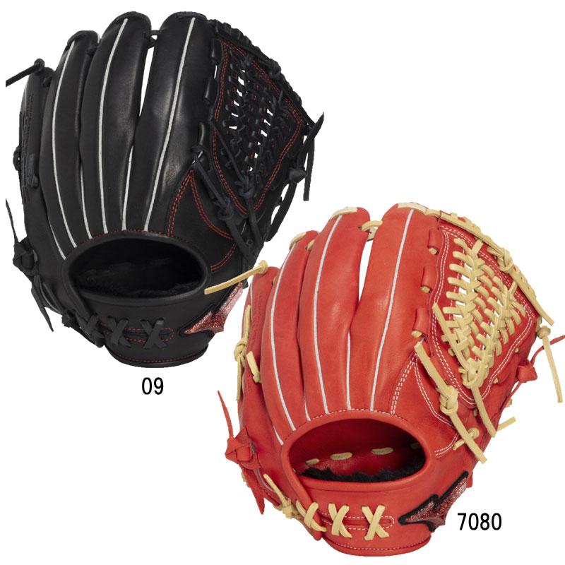 MIZUNO 右利き用グローブ2個セット　赤白と黒　状態要確認 MIZUNO（ミズノ） 軟式用WILL DRIVE RED オールラウンド用 サイズ10