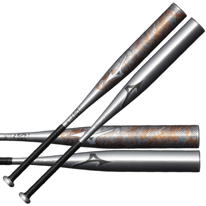 MIZUNO（ミズノ） 少年軟式用 金属製 HOT METAL 野球 ジュニア JR 軟式
