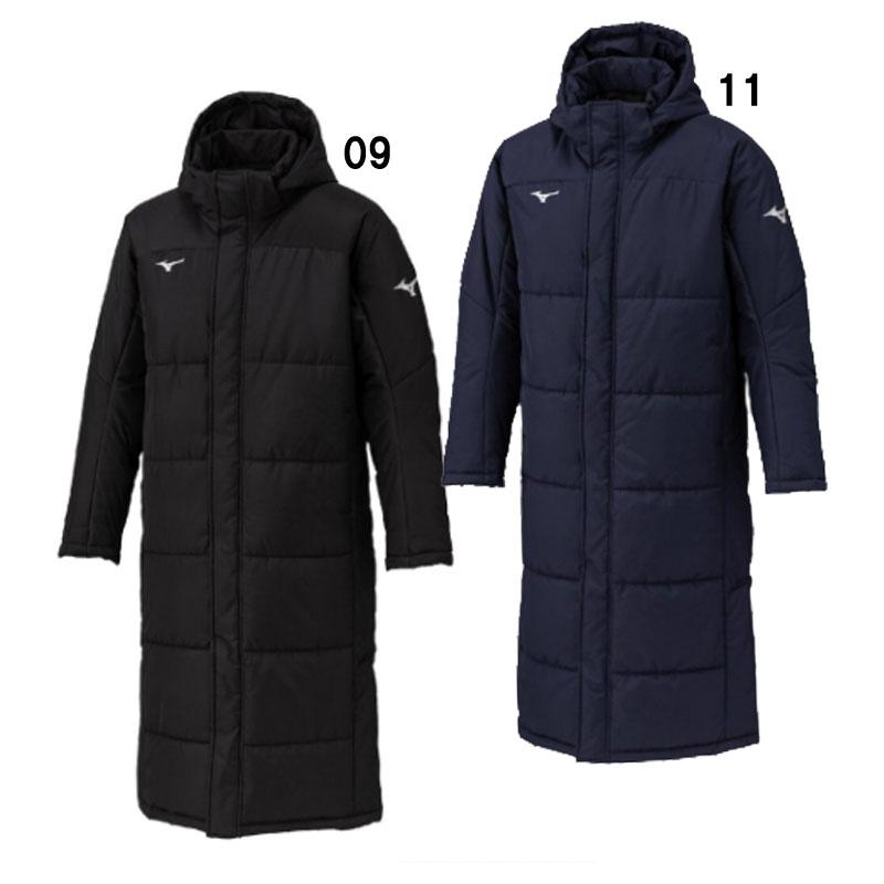 MIZUNO ミズノ テックフィルコート ベンチコート 定価17490円 MIZUNO（ミズノ） レディース ベンチコート テックフィルブレスサーモ