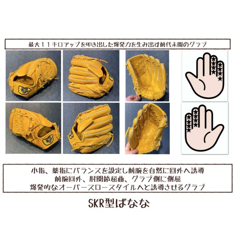 ゴリラ GORILLA 硬式用グラブ ごりら印の野球道具 SKR型 投手