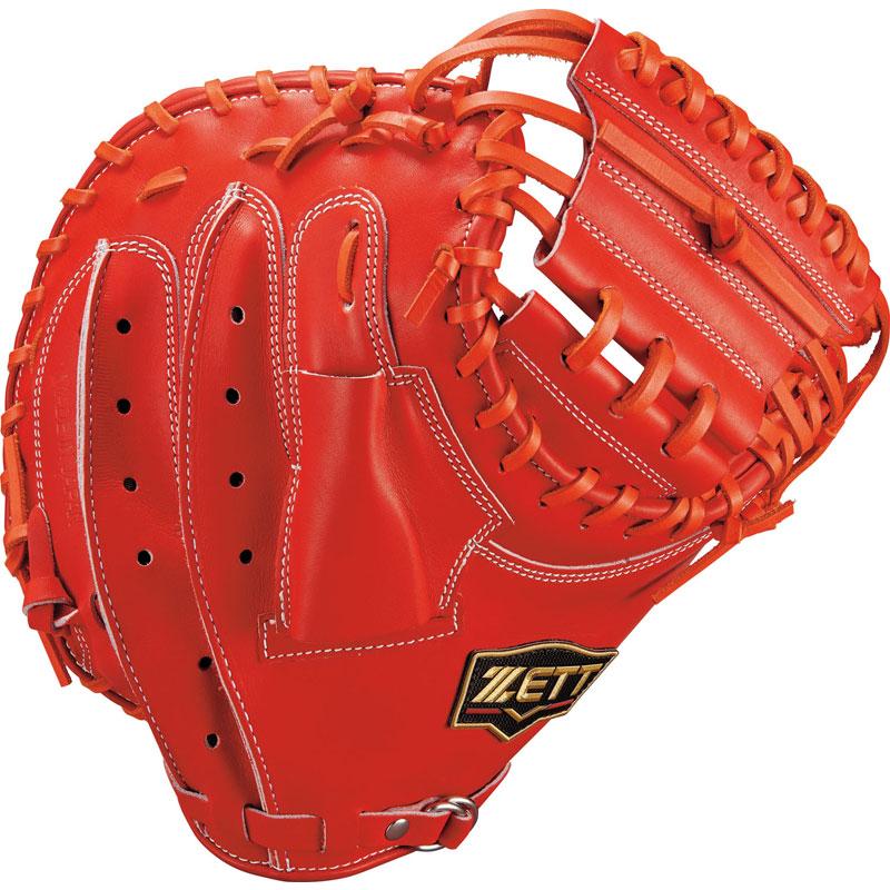 ゼット　プロステイタス　硬式キャッチャーミット プロステイタス ゼット 限定 硬式 キャッチャーミット 小指2本入れ 森