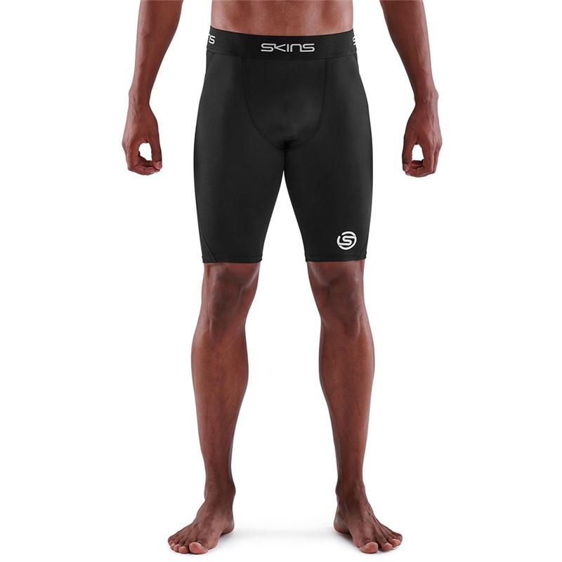 skins(スキンズ) S-1 MENS HALF TIGHTS ボディケアストレッチパンツ (18171140-019) skins(スキンズ) S-1 MENS HALF TIGHTS ボディケアストレッチパンツ