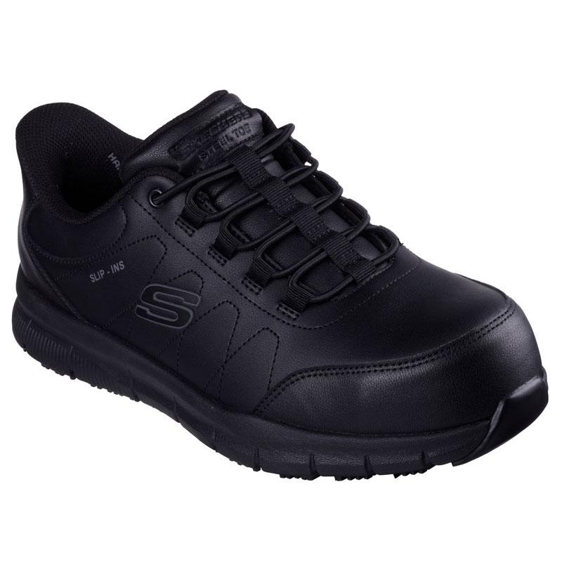 SKECHERS（スケッチャーズ） NAMPA-NOREN 2E相当 WORK ワーク シューズ