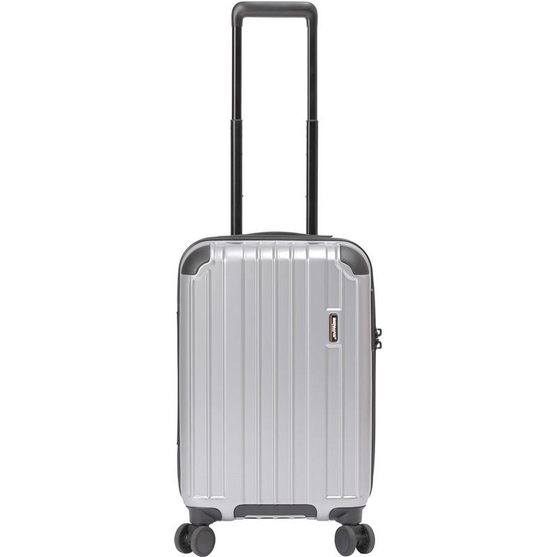 バーマスbermas HERITAGE ファスナー48C シルバー カジュアルキャリーケース (6053022) BERMAS（バーマス） バーマスbermas HERITAGE ファスナー48C シルバー