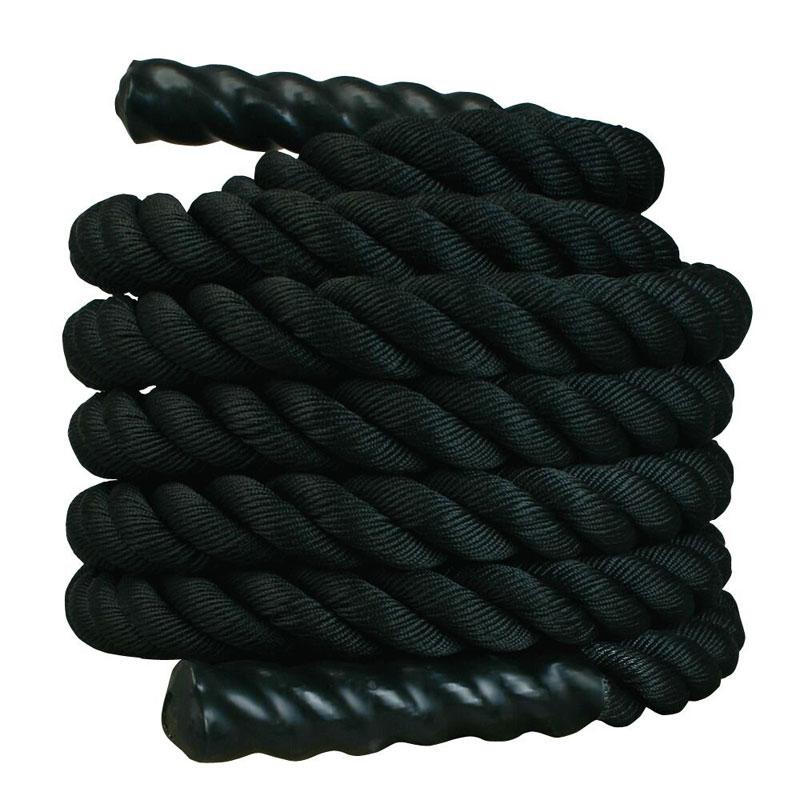 HATAS(ハタ) バトルロープ50MM / 12M ブラック トレーニング機器 パーソナルトレーニング用品 エクササイズチューブ (BRB125) HATAS HATAS(ハタ) バトルロープ50MM / 12M ブラック トレーニング機器