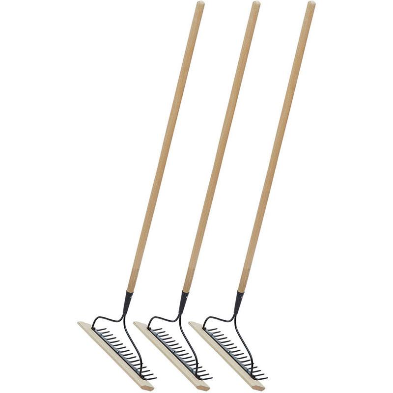 (代金引換・個人宅・北海道・沖縄への配送不可)UNIX(ユニックス) グランドサポートマルチレーキ3本セット 野球＆ソフトボール 器具 (bx7902) UNIX（ユニックス） (代金引換・個人宅・北海道・沖縄への配送不可