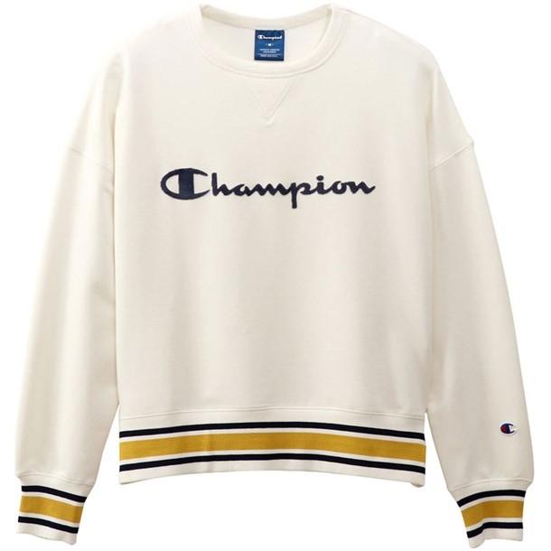 Crew Neck Sweatshirt Champion チャンピオン レディース マルチspスウェットトレーナー Cwqs002 010 Csv Cwqs002 010 ビバスポーツ ヤフー店 通販 Yahoo ショッピング
