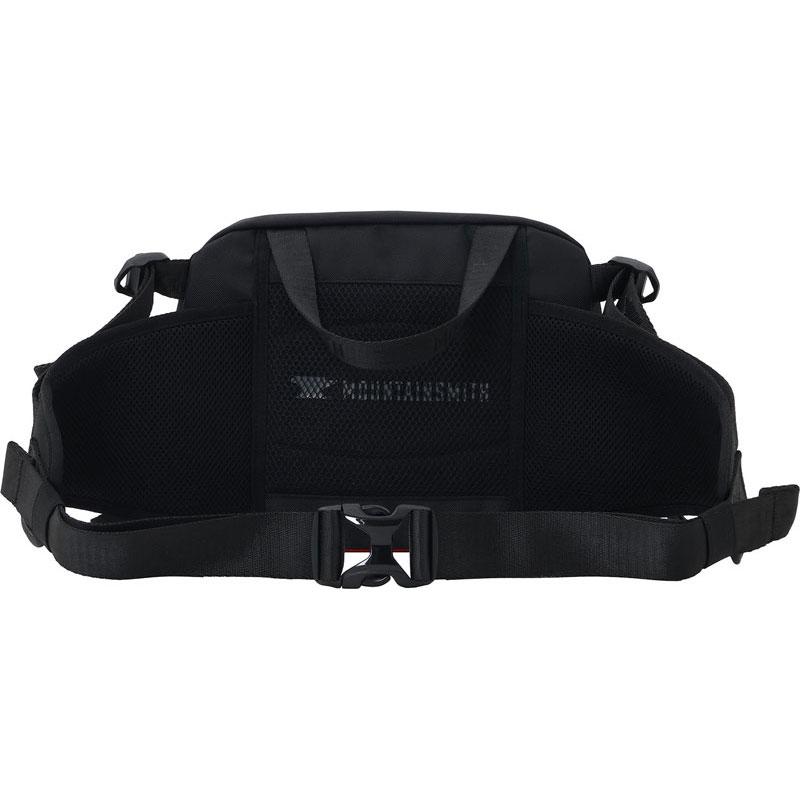 MOUNTAINSMITH ブラック ヒップバッグ　ウエストバッグ　アウトドア MOUNTAIN SMITH（マウンテンスミス） KNOLLヒップバッグ アウトドア