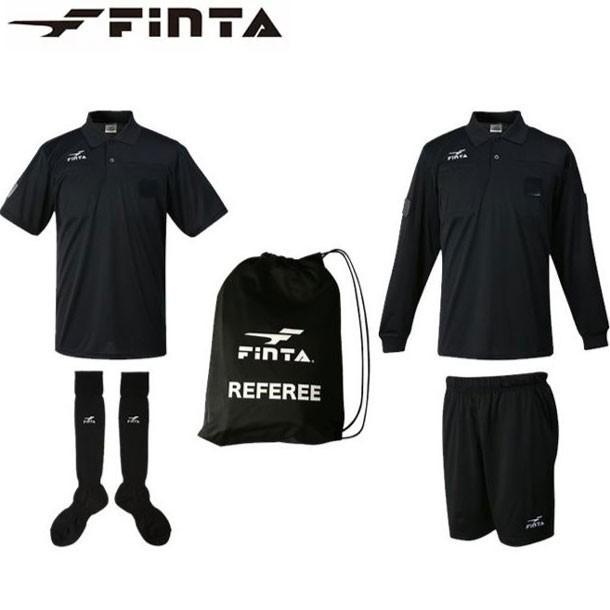フィンタ FINTA レフリー4点セット 審判ウェア サッカー フットサル ウェア レフリー セット 19SS(FT6511) レフェリーウエア