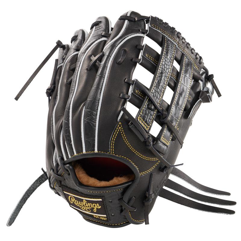 新品　硬式　ローリングス 　EM B87MG ブラック/クロコ Rawlings ローリングス 硬式プロプEM B87MG ブラック/クロコ