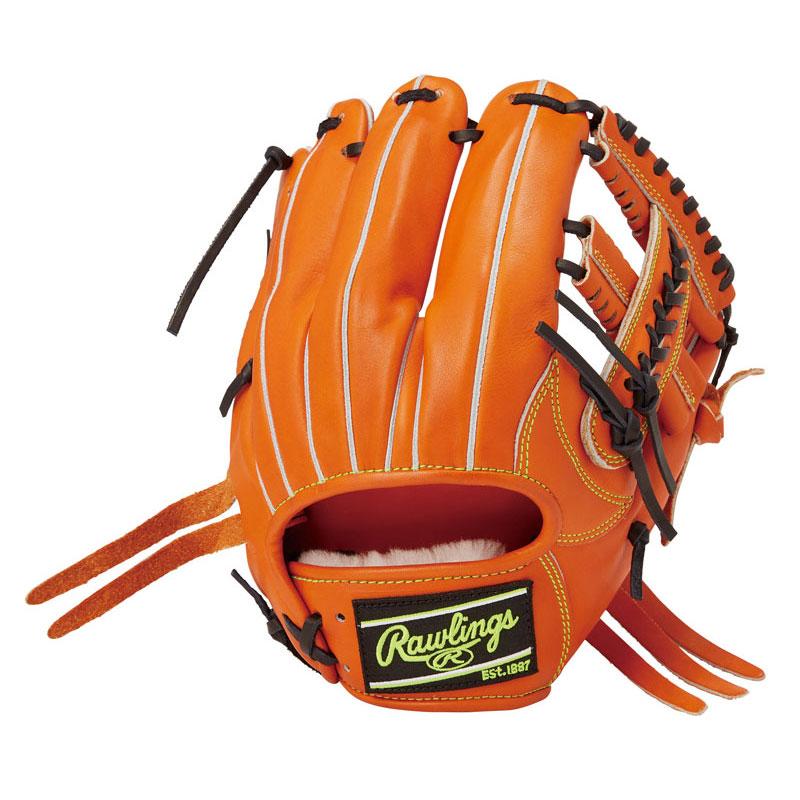 硬式Rawlings GH4HPN62 野球グローブ オレンジ Rawlings（ローリングス） 硬式 HOH PREMIUM 硬式用グローブ グラブ