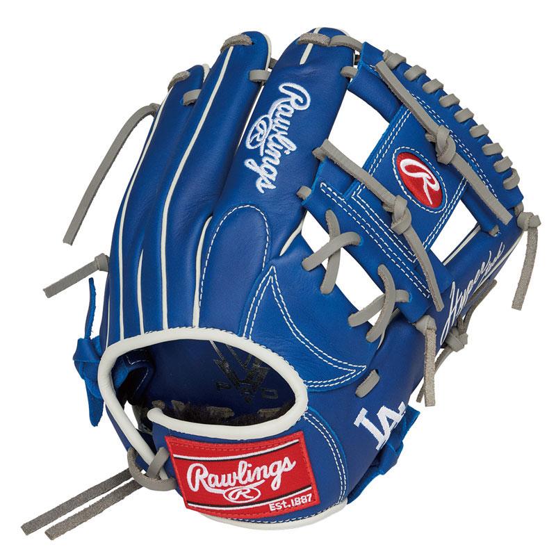 ローリングス Rawlings JR.ハイパーテック MLB G9M LAD ジュニア 少年軟式用 グローブ グラブ 25SS GJ5HTMG9M Rawlings（ローリングス） Rawlings JR.ハイパーテック MLB G9M LAD
