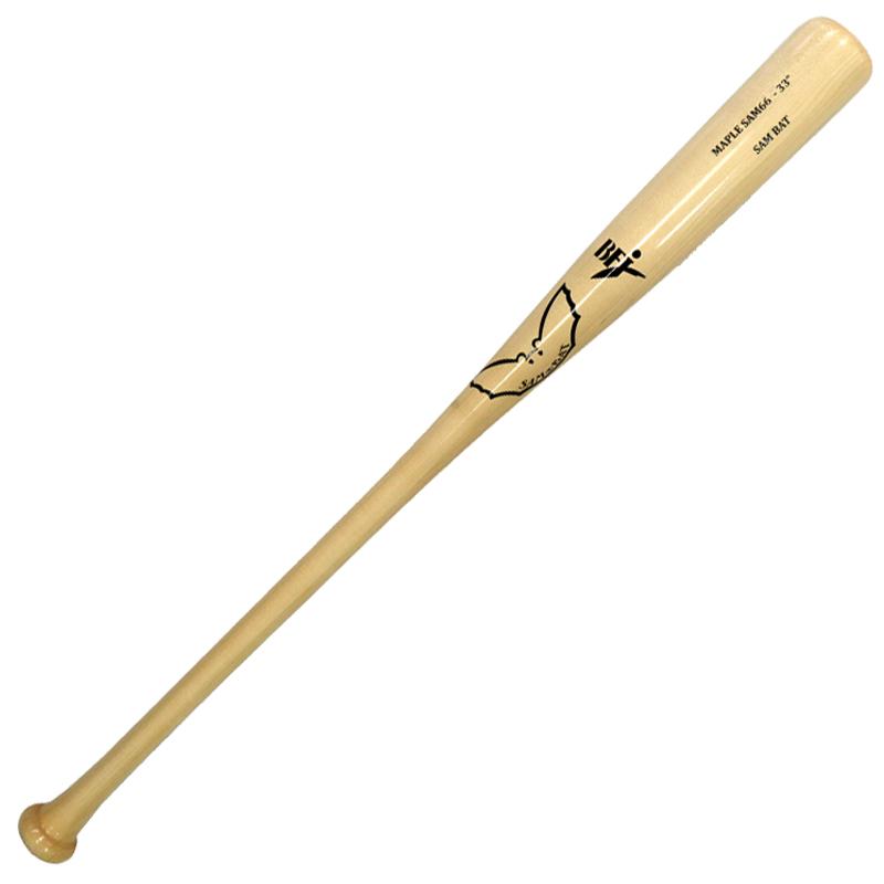 SAM BAT 硬式木製バット MAPLE SAM66 33インチ サムバット SAM BAT 硬式 木製バット メイプル製 BFJマーク入り 野球