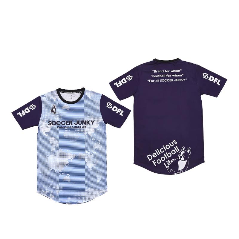 サッカージャンキー SOCCER JUNKY  ザ・グローリー犬+5 ワークアウトシャツ  フットサル サッカー ウェア  24SS (SJ24AA1)｜vivasports｜03