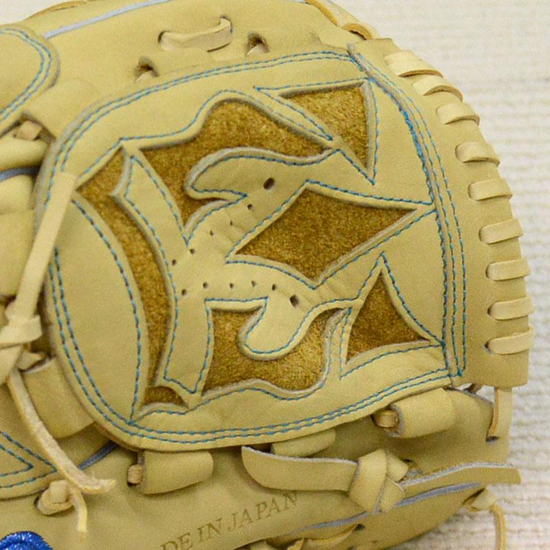 ジームス Zeems 限定 硬式グラブ 三方親 投手用 コウモリ型ロゴ グラブ袋付 野球 硬式 グローブ グラブ ピッチャー 26SS(SV-532PB)_3