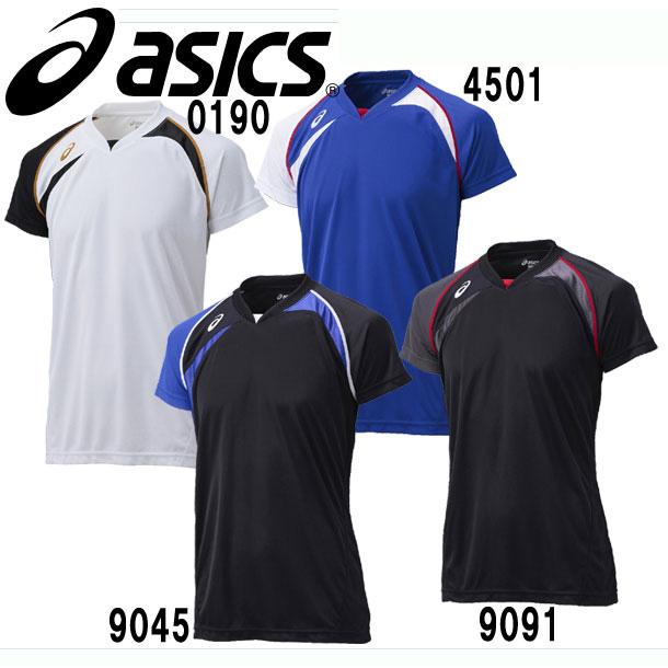 アシックス asics ゲームシャツHS バレーボールウェアー (XW1318) :xw1318:ビバスポーツ ヤフー店 通販  