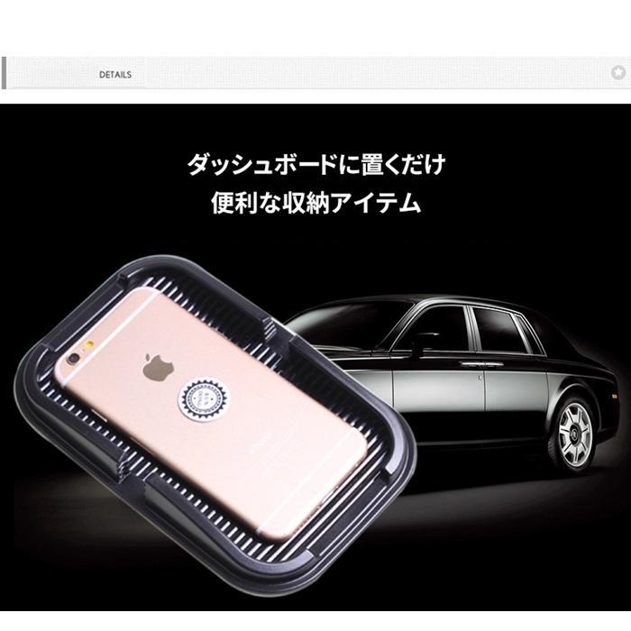 車載ホルダー ダッシュボード スマホスタンド 車用品 iPhone スマホ ダブルホルダー 簡単 水洗いOK 繰り返し使える スタンド 小銭｜vivatwostore｜06