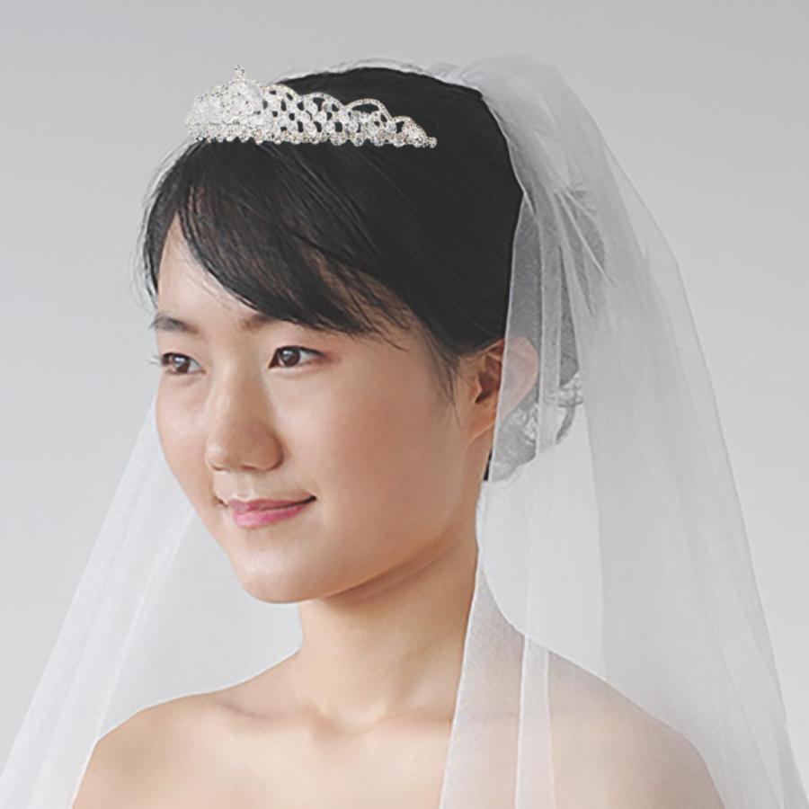 ティアラ ブライダル ウエディング ヘッドドレス ヘッドアクセサリー