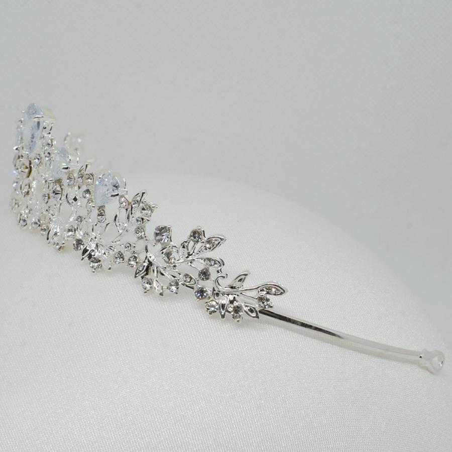 ティアラ ネックレス ピアス 3点セット ウエディング アクセサリー