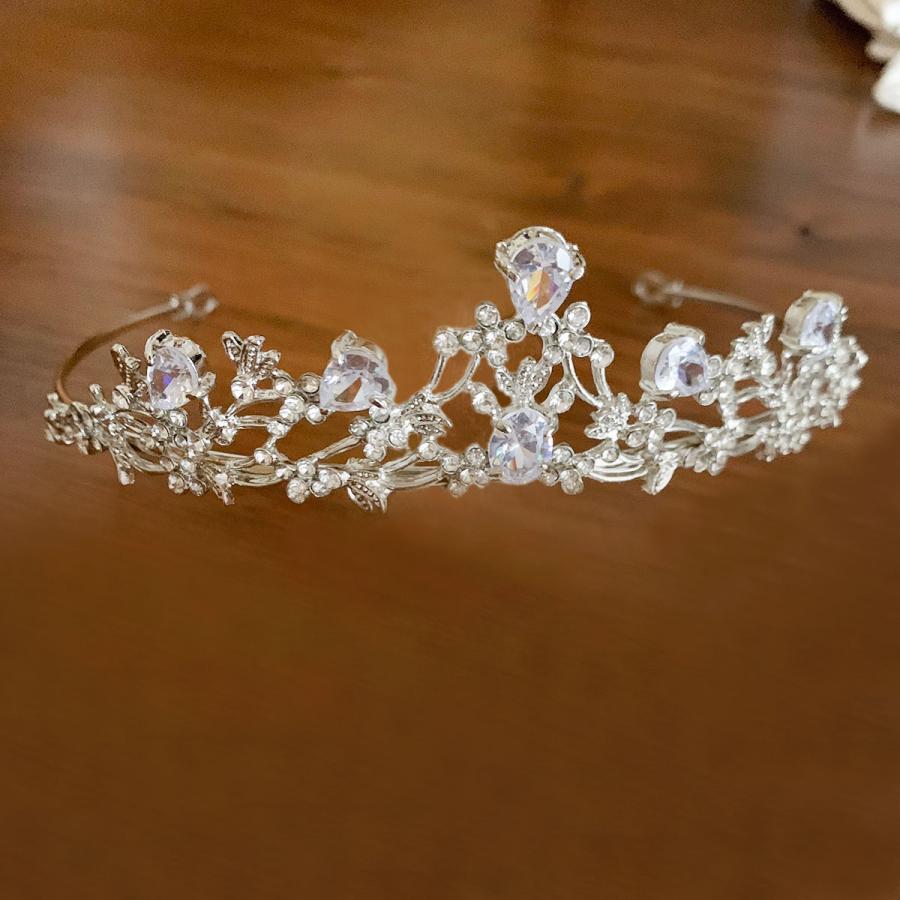 ティアラ ウエディング アクセサリー ブライダル ヘッドアクセサリー