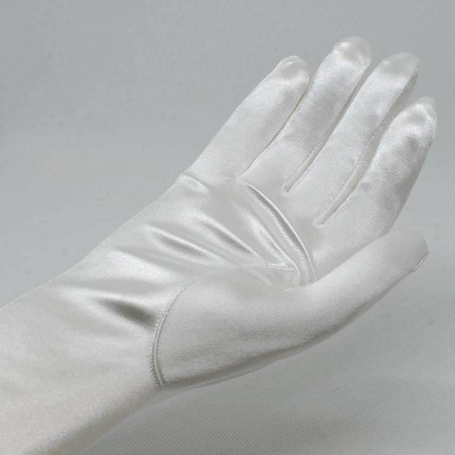 ホワイト サテン ロンググローブ 楽天市場】ウエディング グローブ ロング サテン 48cm