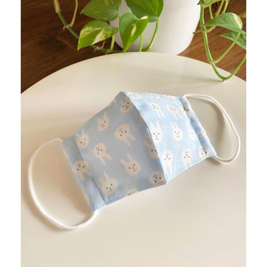 布マスク 女の子3枚セット 日本製 子供 子供用 ガーゼ マスク