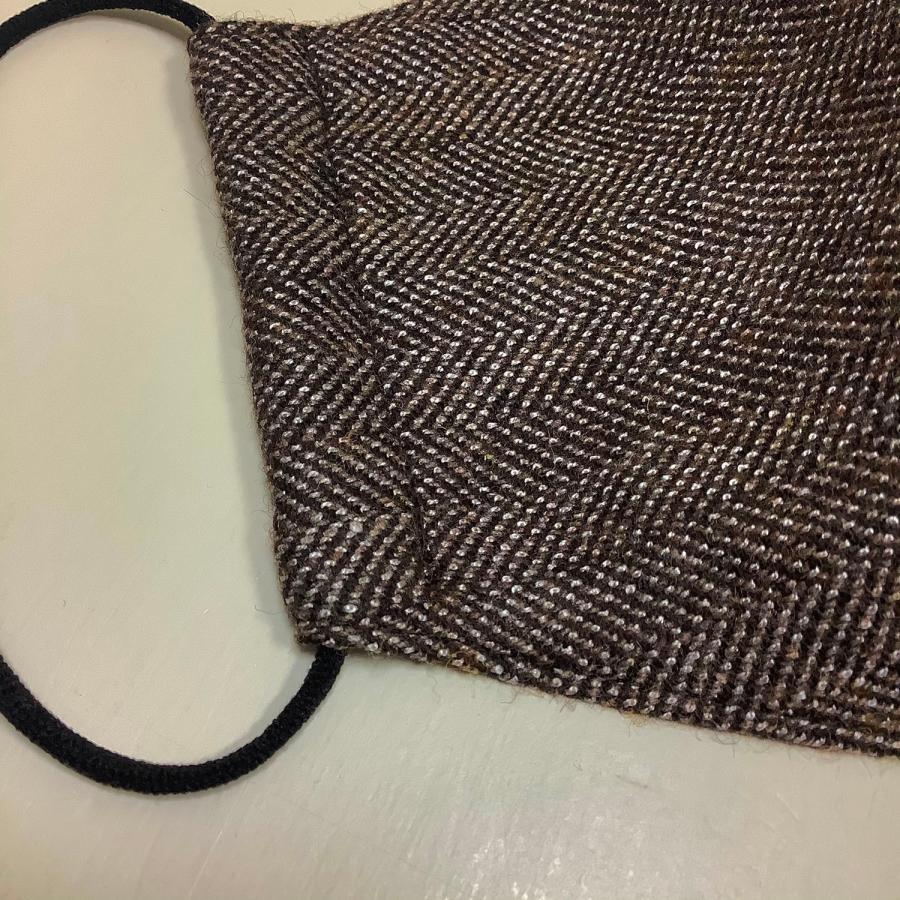 布マスク 日本製 秋冬 立体型 おしゃれ 洗える メンズ コットン