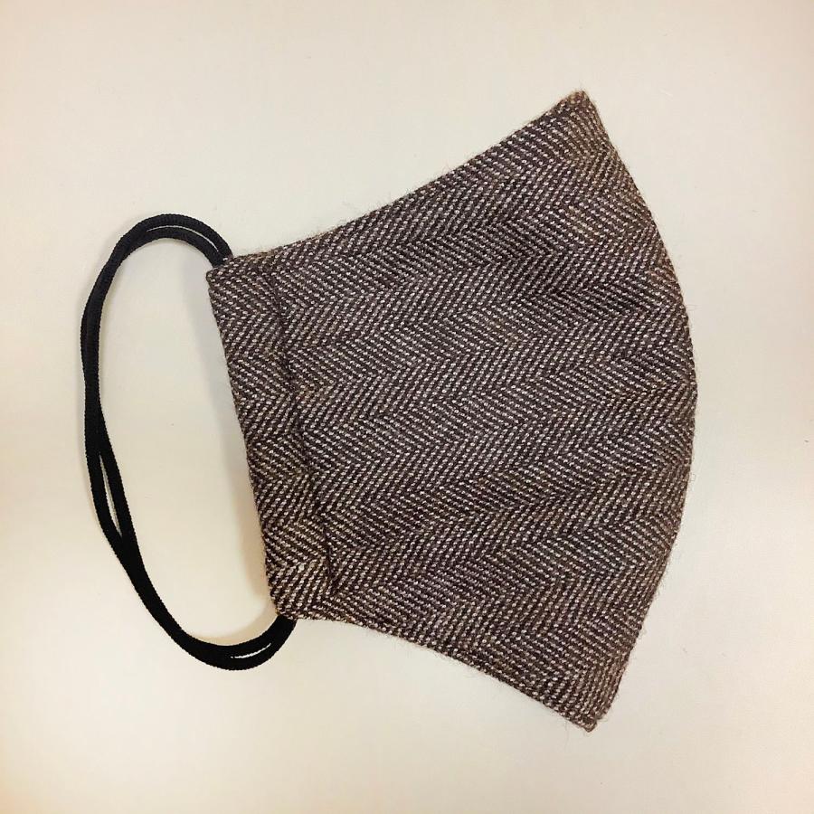 布マスク 日本製 秋冬 立体型 おしゃれ 洗える メンズ コットン