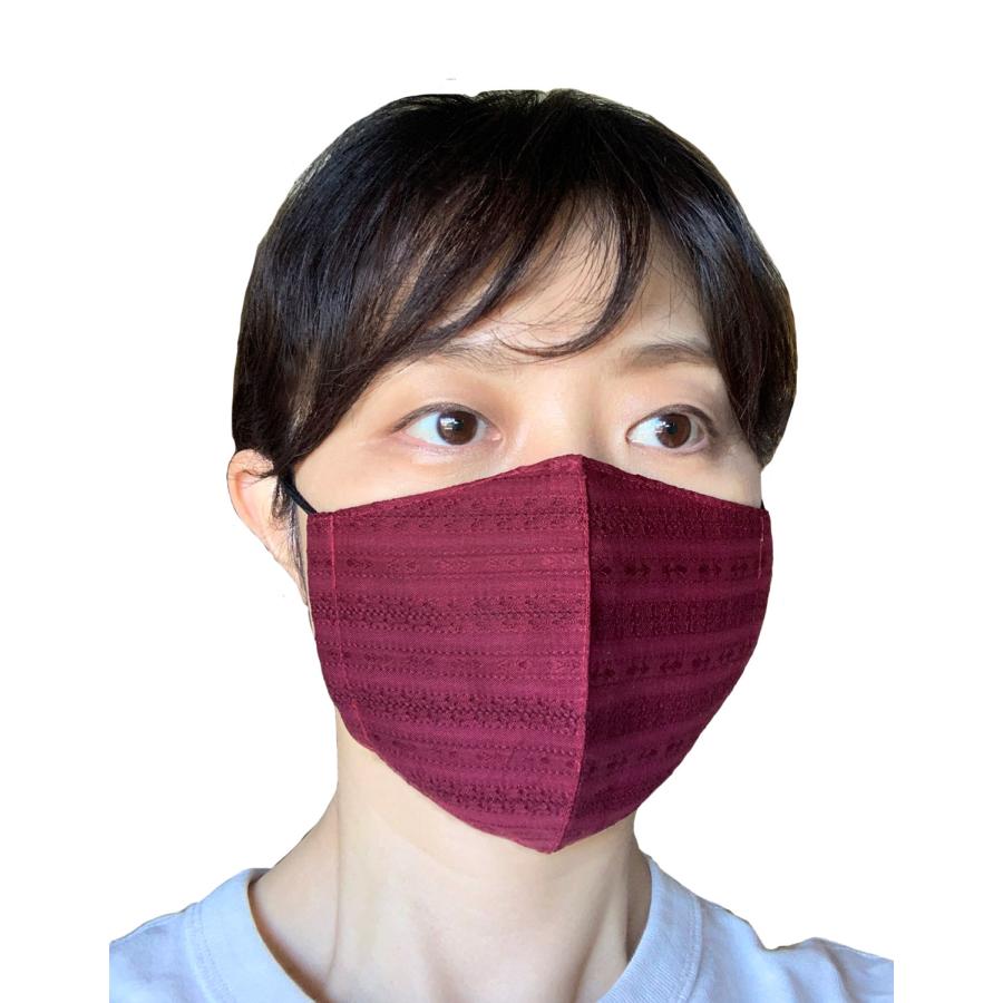 布マスク 日本製 女性用 おしゃれ 立体 マスク 洗える 女性用マスク