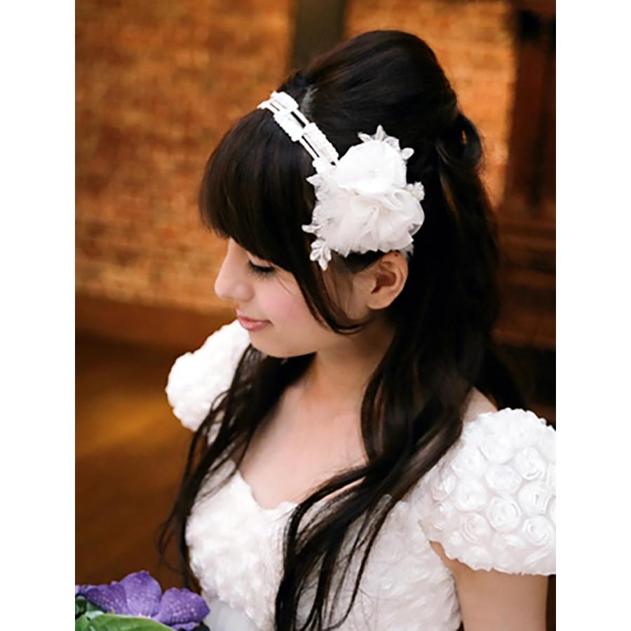 ヘッドドレス ウエディング ブライダル カチューシャ カチューム