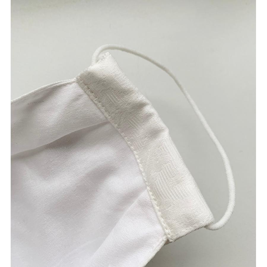 布マスク 日本製 大臣マスク 舟形 白 洗える おしゃれ 立体マスク